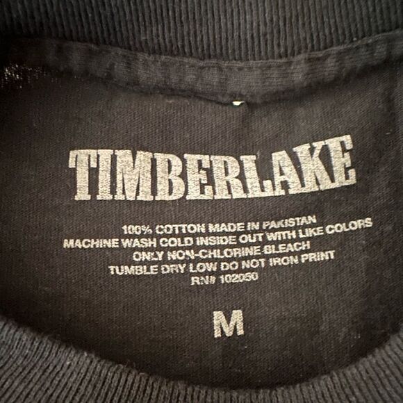 Justin Timberlake tour shirt - Picture 4 of 6